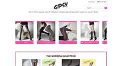 Desktop Screenshot of gipsytights.com